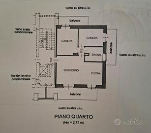 Stanza singola metro fermi collegno