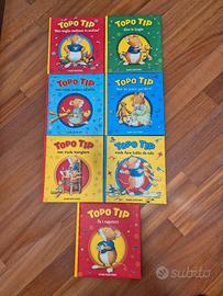 n. 7 libri topo tip per bambini
