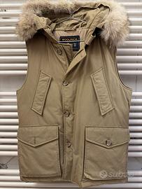 Piumino smanicato Woolrich uomo beige taglia M