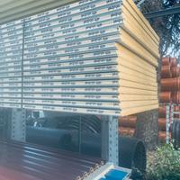 Pannelli , coibentati , sandwich lisci parete