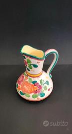 Brocca d'epoca ceramica Deruta 