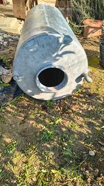 Serbatoio acqua zincato 350 litri 