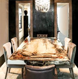 TAVOLO DECORO ART LUXURY DESIGN IN OUTLET -75%