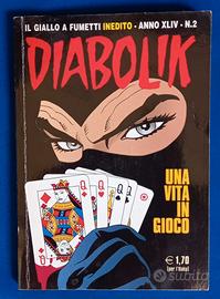 fumetti Diabolik " una vita in gioco"