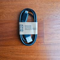 Cavo di alimentazione usb micro nero