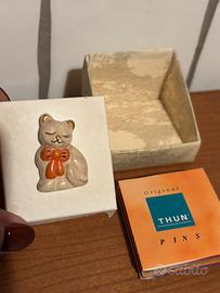 Thun spilla pin gatto