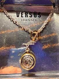 Versus Versace S6702 Orologio collana in acciaio
