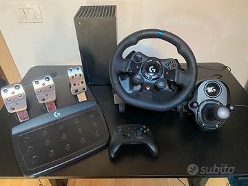 Xbox Serie X + Volante Logitech G923