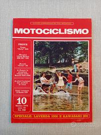 Rivista Motociclismo Ottobre 1972 Vespa Rally 200