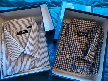 Coppia camicie uomo tg 43/17