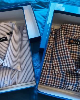 Coppia camicie uomo tg 43/17