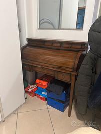 Scrivania antiquariato legno