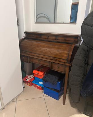 Scrivania antiquariato legno
