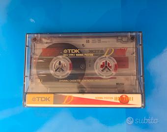 Cassetta Audio TDK D60 - Normal Position Type