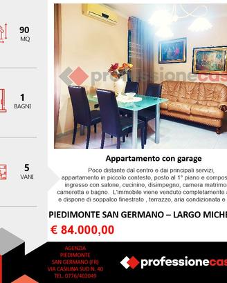 Appartamento con terrazzo e box