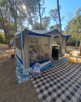 Roulotte Lacona Elba nei mesi estivi