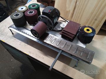 levigatrice a tamburo con accessori - RIBASSO