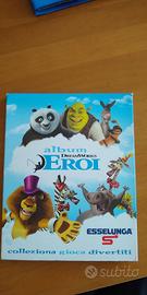 Album completo Eroi DreamWorks di Esselunga