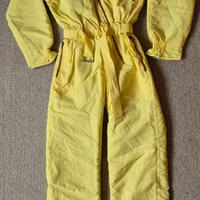 Tuta da sci vintage donna Brunik tg 42 con gilet