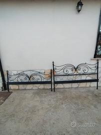 Letto in ferro battuto 