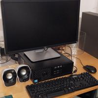 Computer Dell precision T1700  desktop con monitor