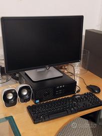 Computer Dell precision T1700  desktop con monitor