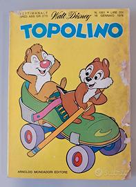 Fumetto Topolino n° 1051