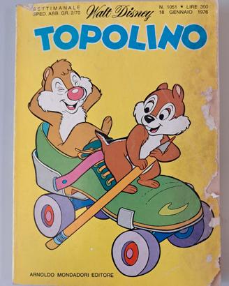 Fumetto Topolino n° 1051