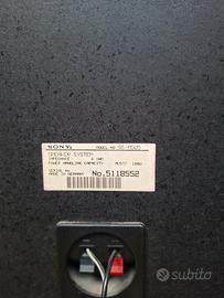 Sony SS-A505 coppia casse hi-fi 3 vie 100W 