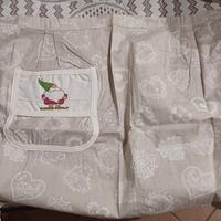 Grembiuli, strofinaccio, cesta porta pane da 6€