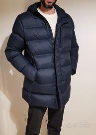 Piumino lungo blu uomo Timberland