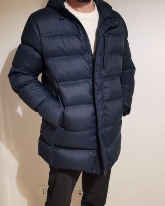 Piumino lungo blu uomo Timberland