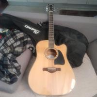 ibanez aw70ece-nt chitarra acustica elettrificata