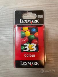 Cartuccia Lexmark 33 Colore