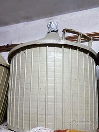 N° 4 damigiane Vetro da 54 litri capienza