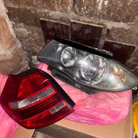Fari anteriori e posteriori bmw serie 1 e81/e87