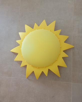 Lampadario sole a soffitto
