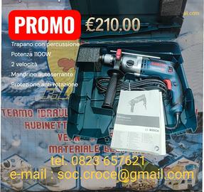 BOSCH TRAPANO CON PERCUSSIONE