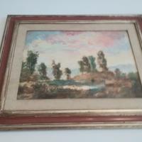 Quadro a olio pittore gigi savi