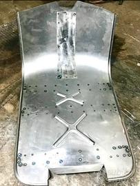 Lamierato Pedana lunga Vespa anni 60 con rinforzi