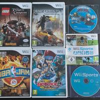 Lotto giochi originali console Nintendo Wii