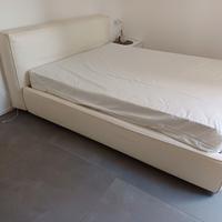 Letto contenitore con materasso