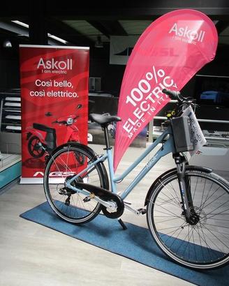 Bicicletta trekking elettrica Askoll eB4u - Nuova