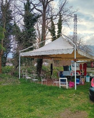 Gazebo in metallo professionale