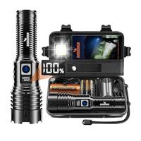 Torcia LED Ricaricabile Potente  Militare, Caccia,