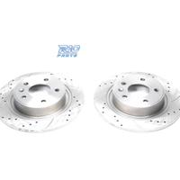 DISCHI FRENO FORATI E SCANALATI PER HONDA