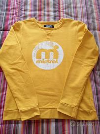 Felpa ragazzo 16 anni Mistral 100%cotone