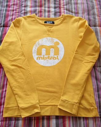 Felpa ragazzo 16 anni Mistral 100%cotone