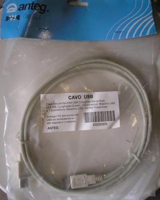 Cavo usb standard A-A oppure A-B 10 pezzi
