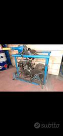 Argano con motore vespa